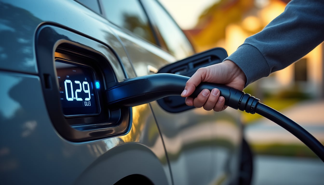 Illustration: Comprendre la consommation électrique liée à la recharge d’une voiture