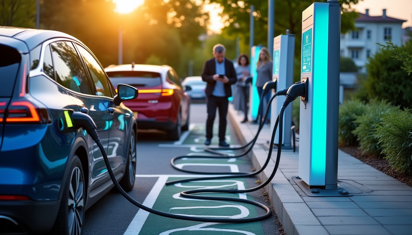 Illustration: Comprendre les stations de recharge et leurs fonctions essentielles