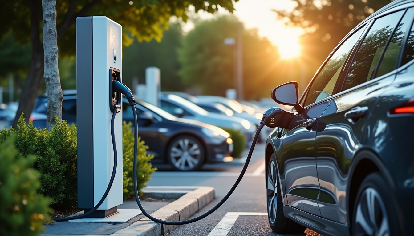 Station de recharge pour véhicules électriques : photos et guide complet
