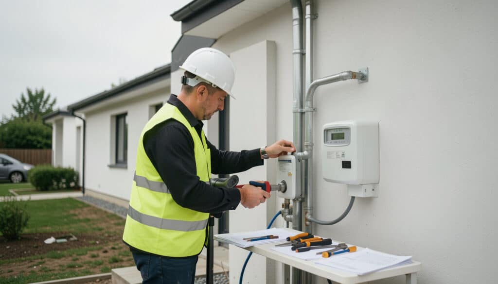 Installation du gaz de ville : étapes, délais et prix