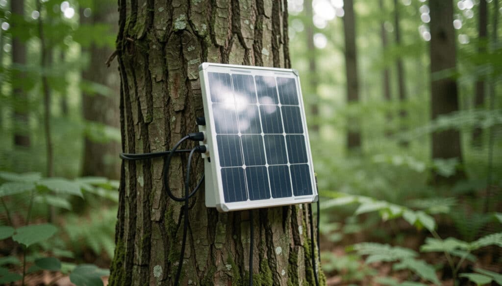 Panneau solaire pour caméra de chasse : bien choisir