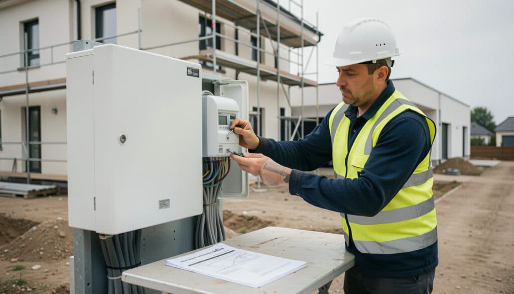 Demande de compteur de chantier EDF : étapes et délais