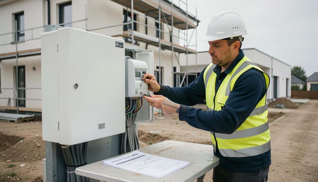 Demande de compteur de chantier EDF : étapes et délais