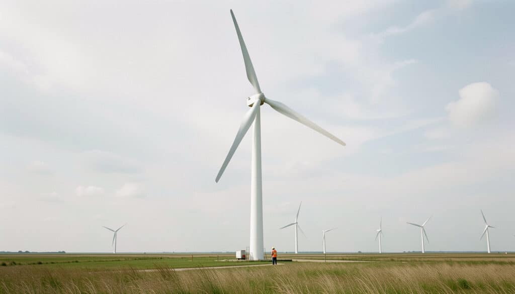 Dimensions des éoliennes : hauteur, rotor et pales