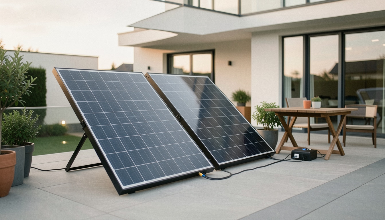 Kit solaire plug and play de 2000 W : usages et limites