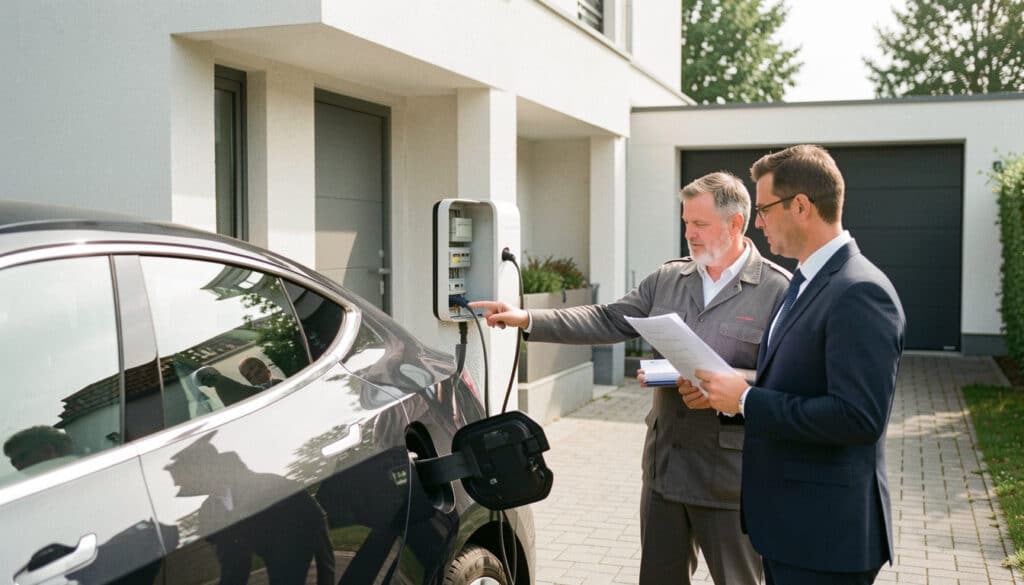 Réglementation d’une borne de recharge à domicile