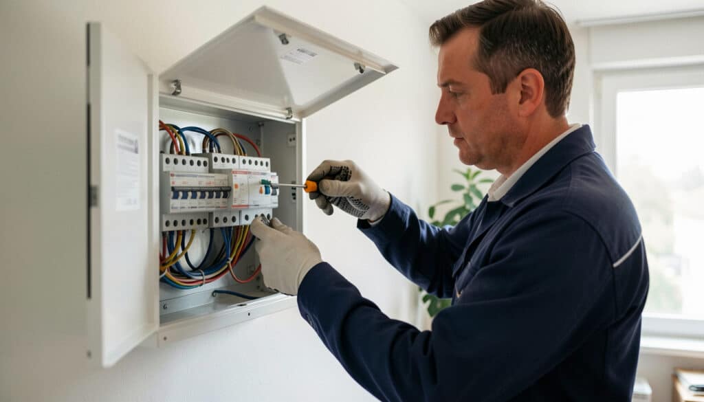 Faire remplacer un vieux disjoncteur EDF : qui intervient